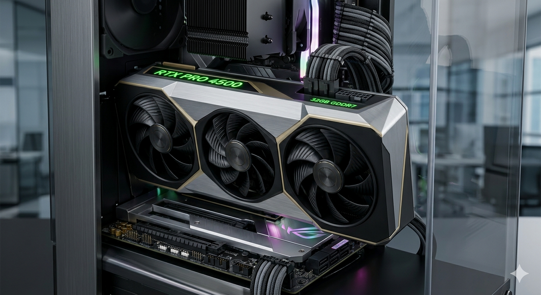 The Blackwell Titan Arrives: Limited-Edition NVIDIA RTX PRO 4500 with 32GB GDDR7