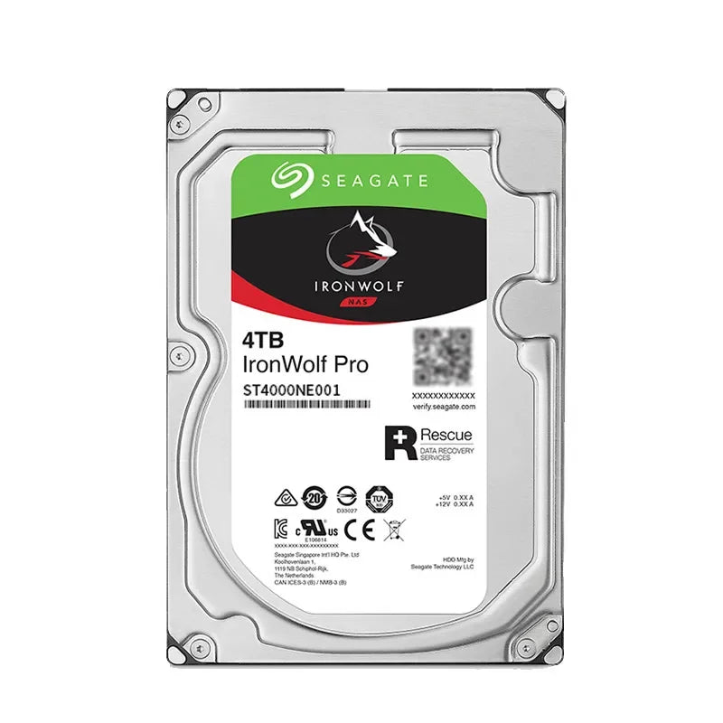 For Seagate IronWolf Pro 3.5" SATA OEM HDD, 4TB–16TB