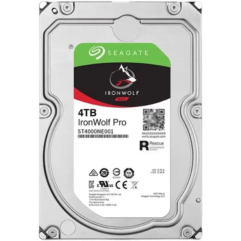 For Seagate IronWolf Pro 3.5" SATA OEM HDD, 4TB–16TB