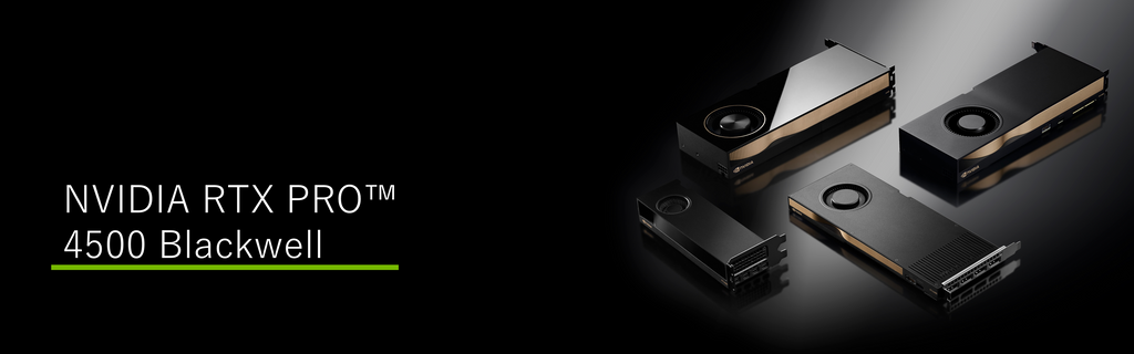 Limited-edition NVIDIA RTX PRO 4500 Blackwell 32GB GDDR7 PCIe 5.0 high-capacity
