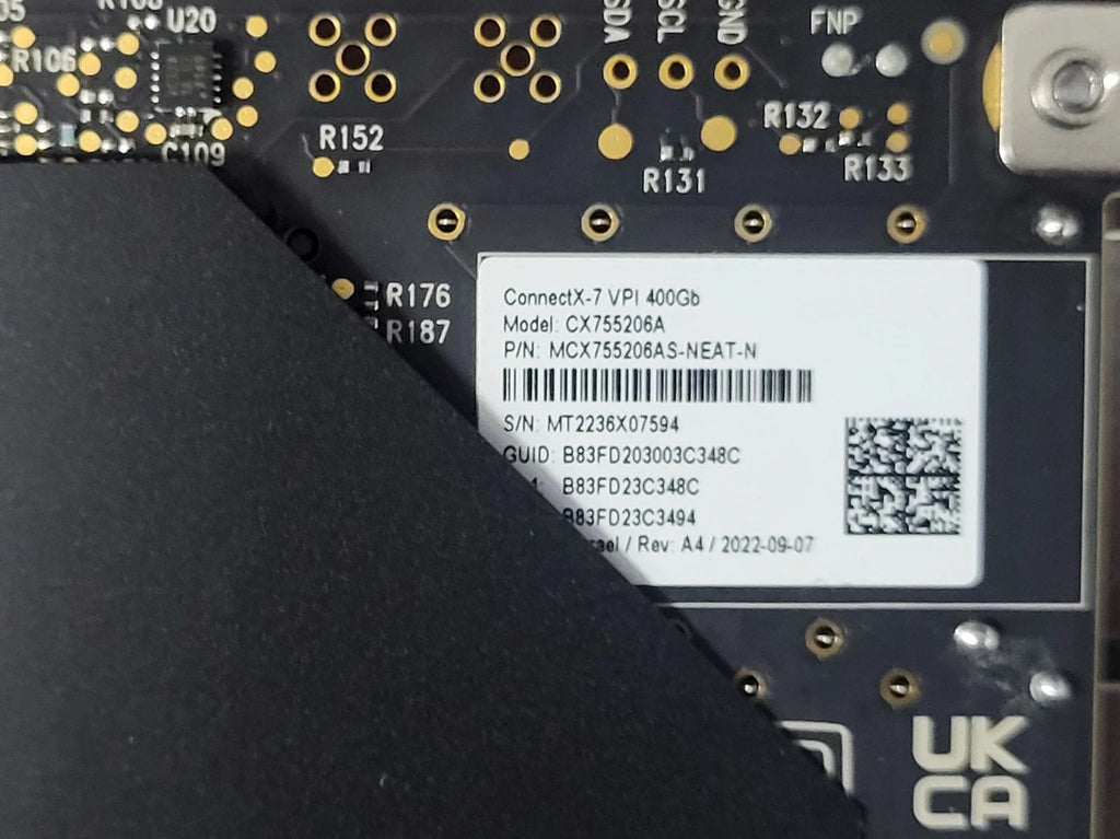 Connect X MCX755206AS-NEAT-N NVIDIA ConnectX-7 400Gbs IB & 200GbE 2-Port QSFP Card