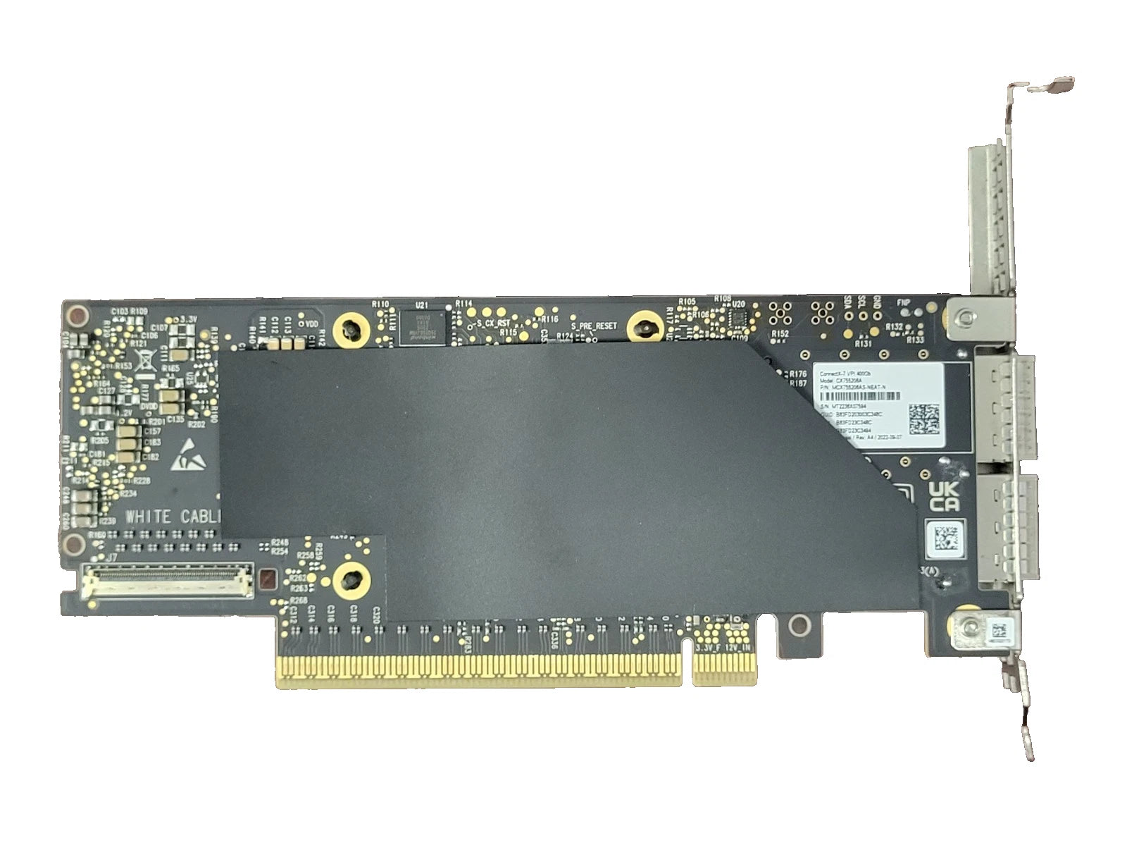 Connect X MCX755206AS-NEAT-N NVIDIA ConnectX-7 400Gbs IB & 200GbE 2-Port QSFP Card